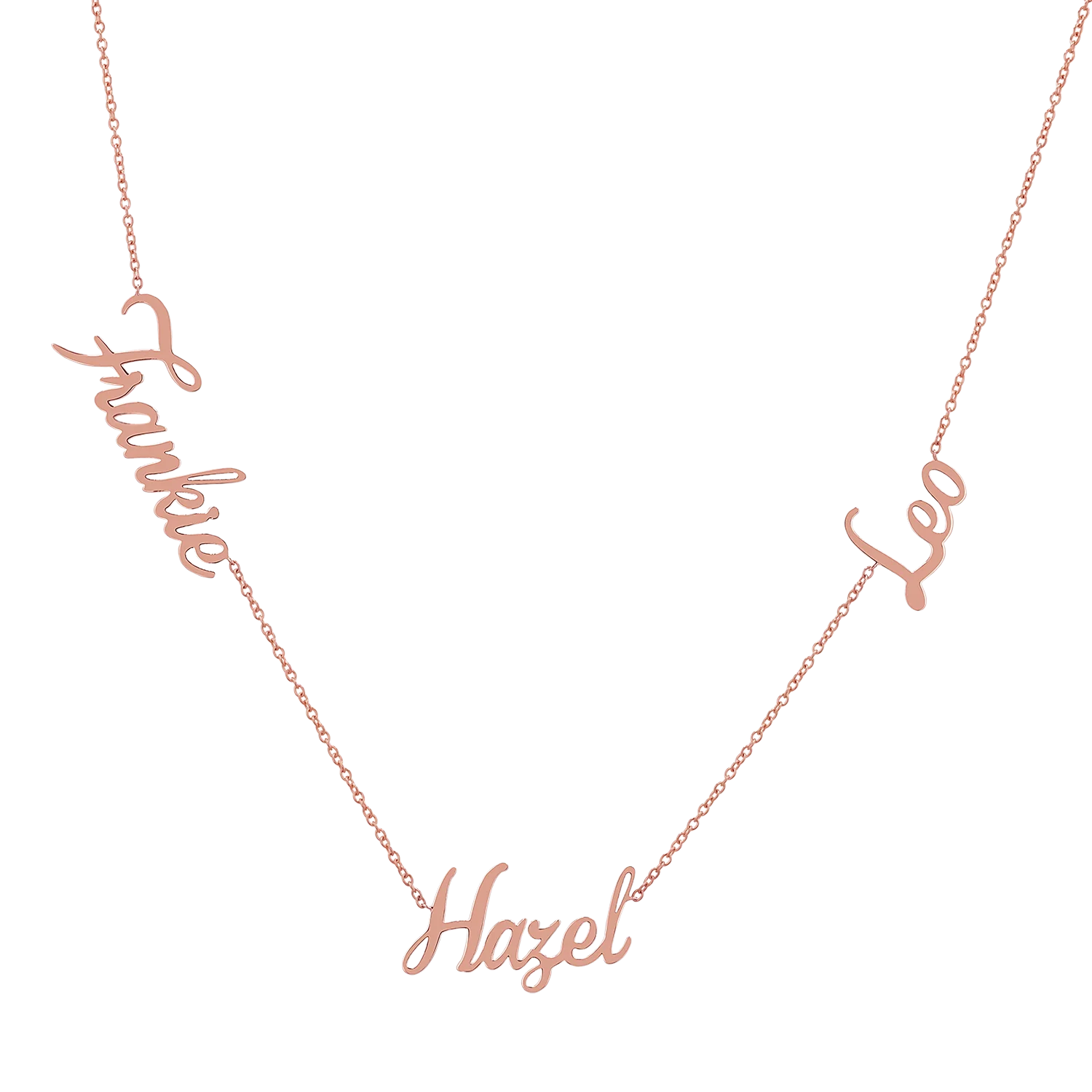Trois Name Necklace - Image 3