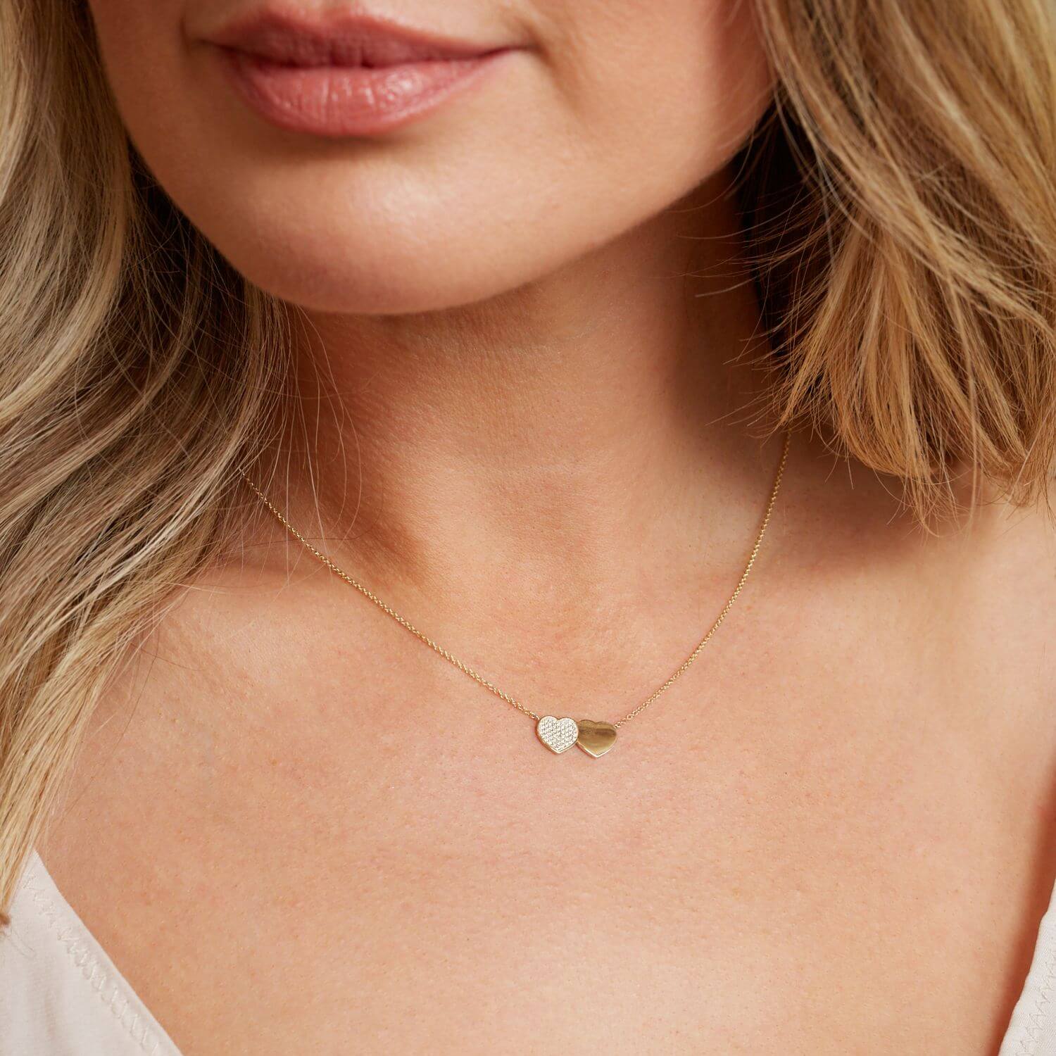 Twin Heart Necklace - Image 4