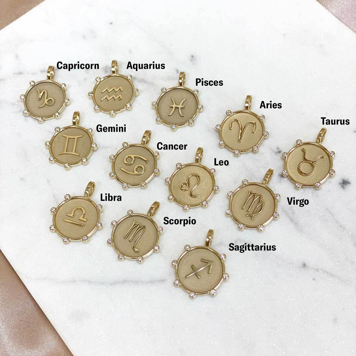 Zodiac Medallion Necklace - Image 4