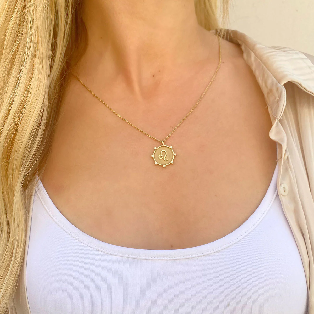 Zodiac Medallion Necklace - Image 7